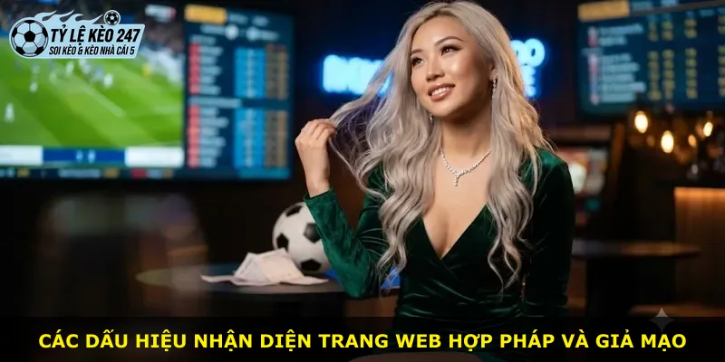 Các dấu hiệu nhận diện trang web hợp pháp và giả mạo