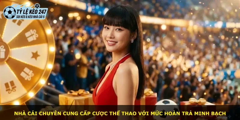 Nhà cái chuyên cung cấp cược thể thao với mức hoàn trả minh bạch
