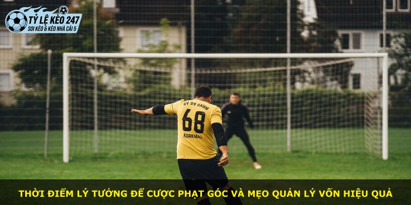 Thời điểm lý tưởng để cược phạt góc và mẹo quản lý vốn hiệu quả