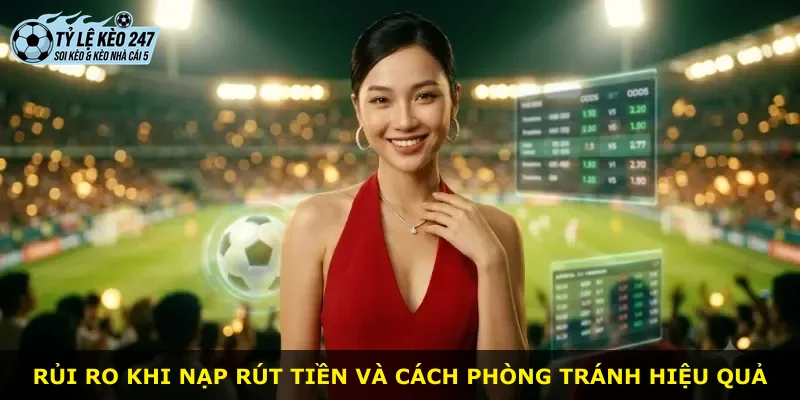 Rủi ro khi nạp rút tiền và cách phòng tránh hiệu quả
